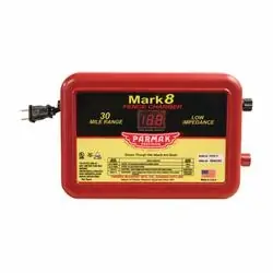 Parmak MARK 8/7 Electric Fence Charger, 1.1 to 4.9 J Output Energy - Fencer