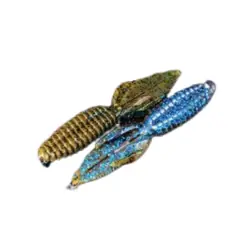 REACTION INNOVATIONS Sweet Beaver RISWB094 Fishing Bait, Soft Bait, Craw, Plastic, Okeechobee Craw Bait
