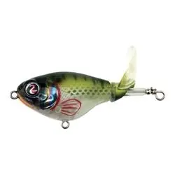 River2Sea Larry Dahlberg WPL75/28 Plopper Bait, Soft Bait, Whopper, 2 -Hook, Bluegill Bait