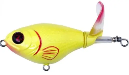 River2Sea Larry Dahlberg WPL75/14 Plopper Bait, Soft Bait, Whopper, 2 -Hook, Bone Bait