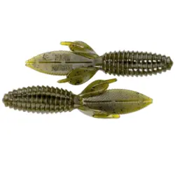 REACTION INNOVATIONS Spicy Beaver 4.0 RI4SPB034 Fishing Bait, Jig, Green Pumpkin Bait