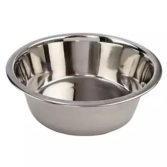 Scott Pet SSBHPT Pet Bowl, 1/2 pt Volume, Stainless Steel