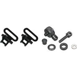 Allen Company 14430 Swivel Set, Black, For 1 in W Gun Slings