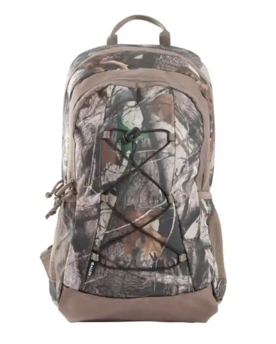Allen 19522 Timber Raider Daypack, 17-3/4 in L, 14-1/4 in W, 1350 cu-in Volume, 2 -Compartment, Zipper Closure