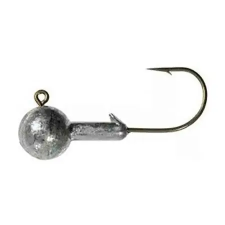 Danielson JHU132 Lead Jig Head Hook, 1/32 oz, Unpainted, 25, Pack