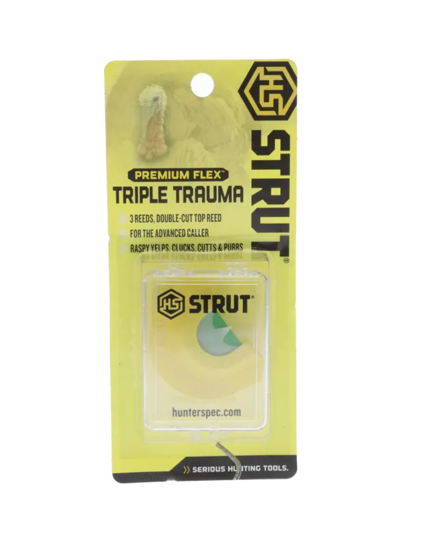 HUNTERS SPECIALTIES 05933 Diaphragm Call, Yellow/White