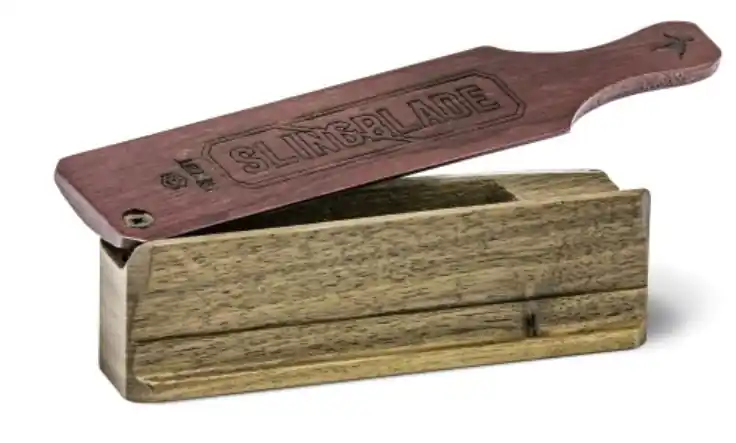 HS STRUT 100038 Slingblade Box Call, Walnut