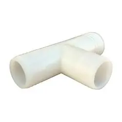 GREEN LEAF T3412 Insert Tee Adapter, 1/2 x 1/2 x 3/4 in, Barb x Barb x Barb, Nylon
