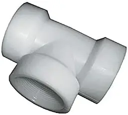 Anderson Metals PL1154 Tee, 1/2 in Run, 1/2 in Branch
