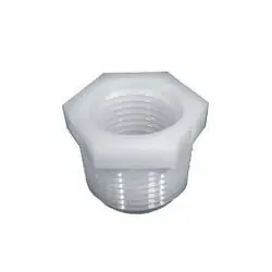 GREEN LEAF RB34-12 Reducer Bushing, 3/4 x 1/2 in, MPT x FPT, Nylon, 75 psi Pressure