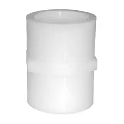 GREEN LEAF FTC100 Pipe Coupling, 1 x 1 in, FNPT x FNPT, Nylon, 75 psi Pressure