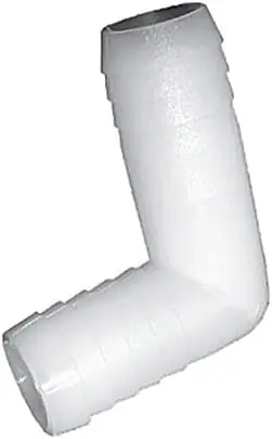 GREEN LEAF CBEB3434BG1 Pipe Elbow, 3/4 in Hose Barb, 3/4 in Hose Barb