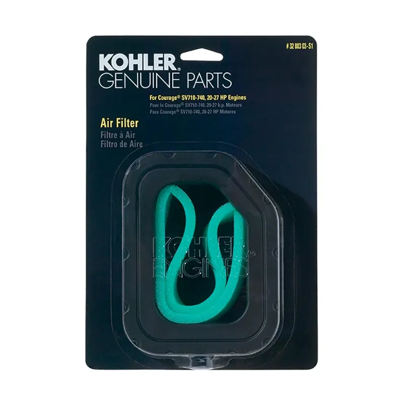 Kohler 32 883 03-S1 Air Filter, For Kohler Courage Twin SV710 to 740 Engines