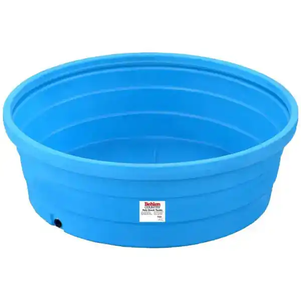 Behlen 6′ Poly Round Tank (approx. 350 gal.) - Blue