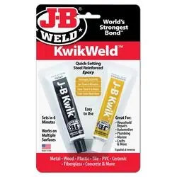 J-B WELD 8276 Cold Weld Epoxy, Dark Gray, Solid, 1 oz Package, Tube