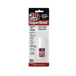 J-B WELD 33106 Super Glue, Liquid, Clear, 6 g Package, Bottle