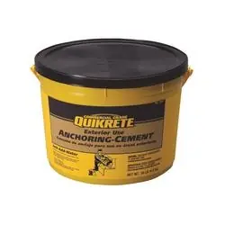 Quikrete 1245-11 Anchoring Cement, Granular, Brown/Gray, 10 lb Package, Pail