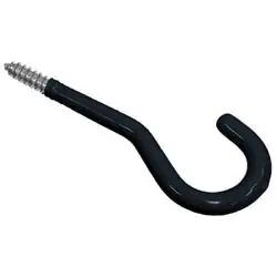 Hardware Essentials 851982 Hook, Vinyl-Coated, 40, Pack