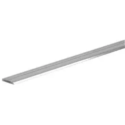 Steelworks 11317 Weldable Flat Bar, 1 in W, 6 ft L, 1/16 in Thick, Steel, Aluminum
