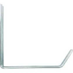 Hardware Essentials 852162 Storage Hook, 15 lb, Zinc