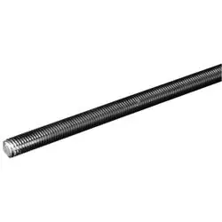 Steelworks 11556 All-Thread Rod, 5/8-11 Thread, 3 ft L, Stainless Steel, Coarse Thread