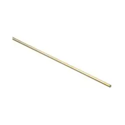 Steelworks 11519 Round Rod, 1/4 in Dia, 3 ft L, Brass