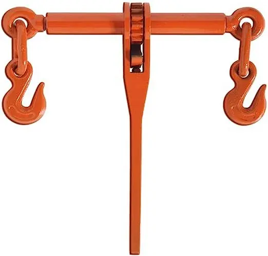 Koch 99212 Ratchet Binder, 2600 lb Working Load, Orange, Powdered