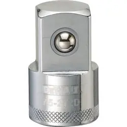 DeWALT DWMT75272OSP Increasing Socket Adapter, 1/2 in Drive, Female Drive, 3/4 in Output Drive, Male Output Drive