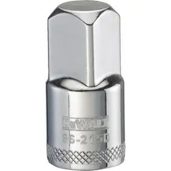 DeWALT DWMT75310OSP Increasing Adapter, 3/8 in Drive, Female Drive, 1/2 in Output Drive, Male Output Drive