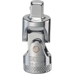 DeWALT DWMT86011OSP Universal Joint, 1/4 in Drive, Female, Male Drive, 1-5/16 in L, Chrome