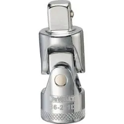 DeWALT DWMT86211OSP Universal Joint, 3/8 in Drive, Female, Male Drive, 1-31/32 in L, Chrome
