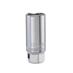 DeWALT DWMT86381OSP Spark Plug Socket, 3/8 in Drive, 6 -Point, Polished Chrome-Vanadium