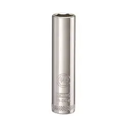 DeWALT DWMT86045OSP Drive Socket, 5/16 in Socket, 1/4 in Drive, 6 -Point, Vanadium Steel, Polished Chrome