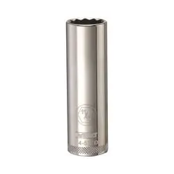 DeWALT DWMT74537OSP Drive Socket, 11/16 in Socket, 1/2 in Drive, 12 -Point, Vanadium Steel, Polished Chrome