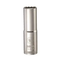 DeWALT DWMT74547OSP Drive Socket, 16 mm Socket, 1/2 in Drive, 12 -Point, Vanadium Steel, Polished Chrome