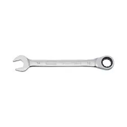 DeWALT DWMT72303OSP Combination Wrench, Metric, 15 mm Head, 7-9/16 in L, 12 -Point, Chrome, Comfort-Grip Handle