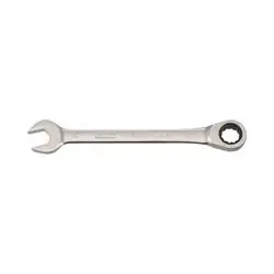 DeWALT DWMT72305OSP Combination Wrench, Metric, 17 mm Head, 8-25/32 in L, 12 -Point, Chrome, Comfort-Grip Handle
