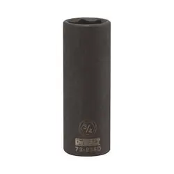 DeWALT DWMT73938OSP Impact Socket, 3/4 in Socket, 1/2 in Drive, 6 -Point, CR-440 Steel, Black Oxide