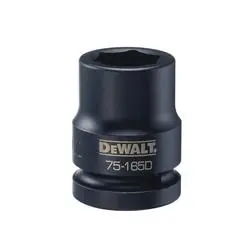 DeWALT DWMT75165OSP Impact Socket, 22 mm Socket, 3/4 in Drive, 6 -Point, CR-440 Steel, Black Oxide