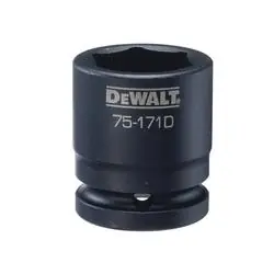 DeWALT DWMT75171OSP Impact Socket, 30 mm Socket, 3/4 in Drive, 6 -Point, CR-440 Steel, Black Oxide