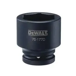 DeWALT DWMT75177OSP Impact Socket, 41 mm Socket, 3/4 in Drive, 6 -Point, CR-440 Steel, Black Oxide