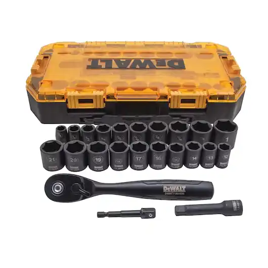 DWMT74738 23 Piece 3/8 in. Drive Impact Socket Set