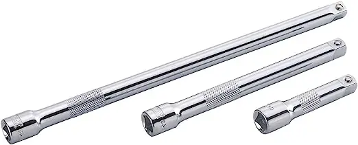 DeWALT DWMT75426OSP Socket Extension Set, 3/8 in Drive, 3, 6, 10 in L