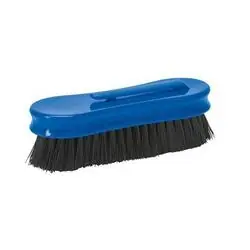 WEAVER LEATHER 69-6019-BL Pig Face Brush, Plastic, Blue
