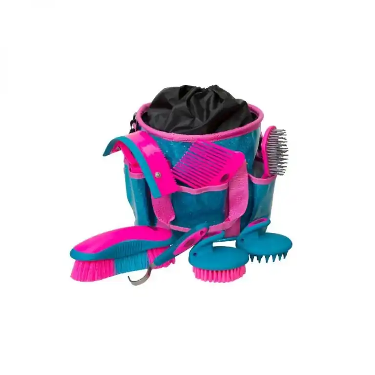 WEAVER LEATHER 65-2054 Glitter Grooming Kit, Blue