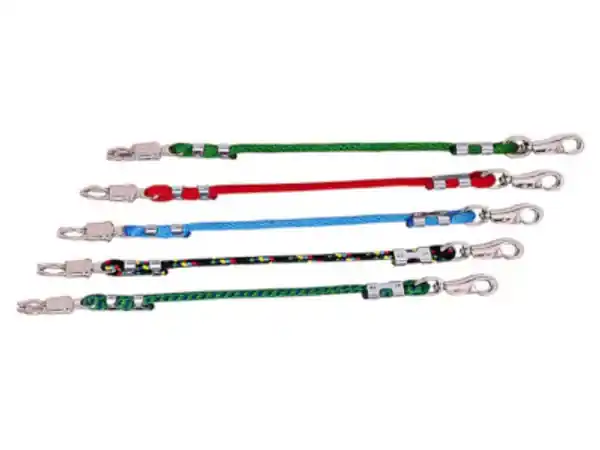 WEAVER LEATHER 35-2148-15 Trailer Tie, Poly, Assorted, Nickel