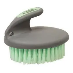 WEAVER LEATHER 65-2060-C1 Face Brush, Gray/Mint