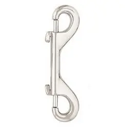 Weaver Leather Supply 161 Double Snap - Nickel Plated - 4"