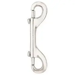 Weaver Leather Supply 161 Double Snap - Nickel Plated - 4-1/2"
