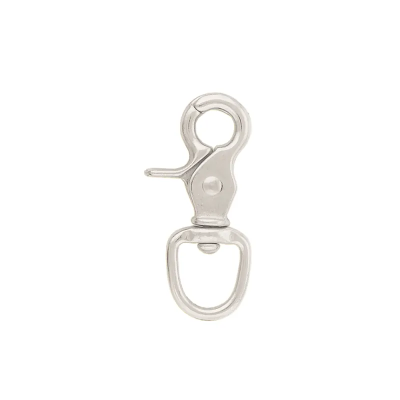 Weaver Leather Supply 5013 Round Scissor Snap - Nickel Plated - 3/4" - 1 pack